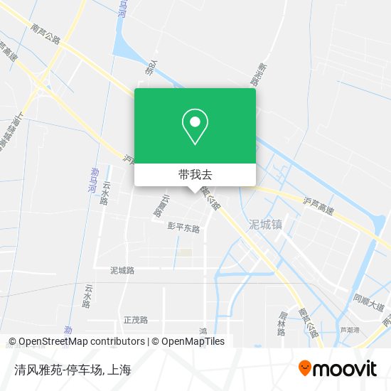 清风雅苑-停车场地图