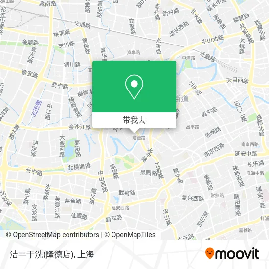 洁丰干洗(隆德店)地图