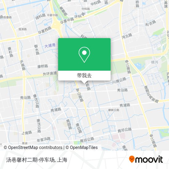 汤巷馨村二期-停车场地图