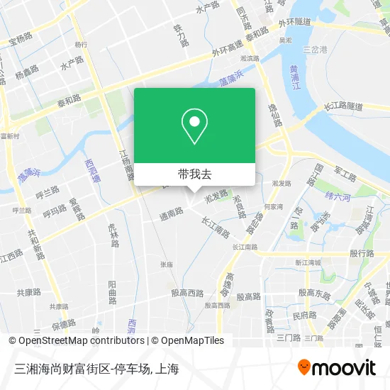 三湘海尚财富街区-停车场地图