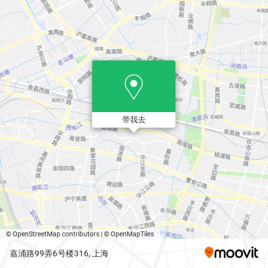 嘉涌路99弄6号楼316地图