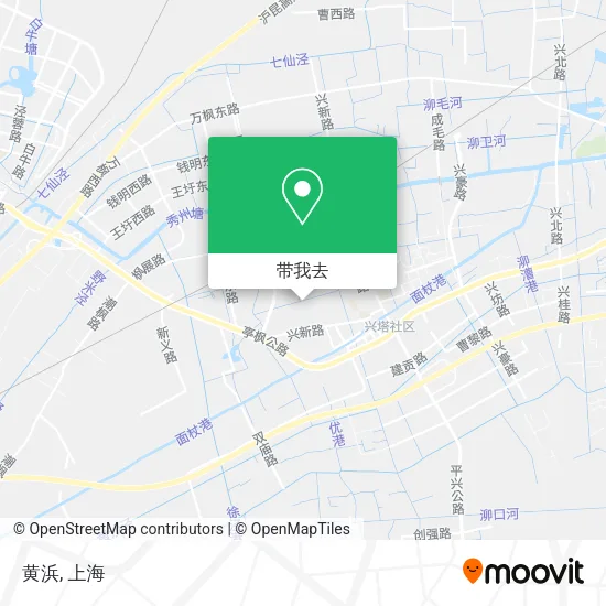 黄浜地图