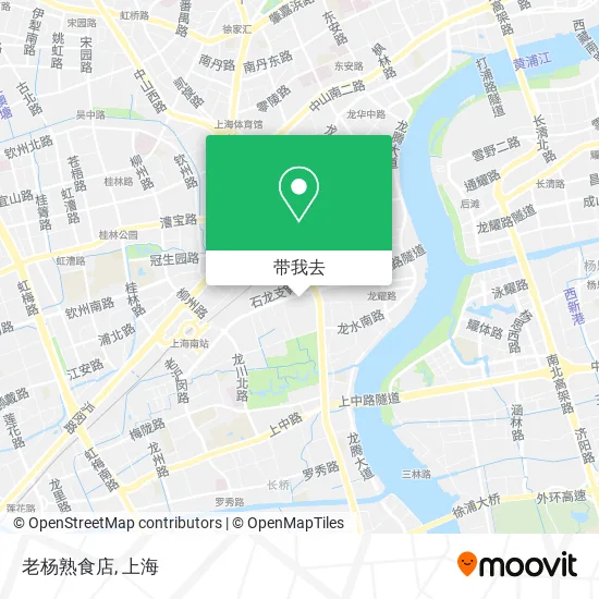 老杨熟食店地图