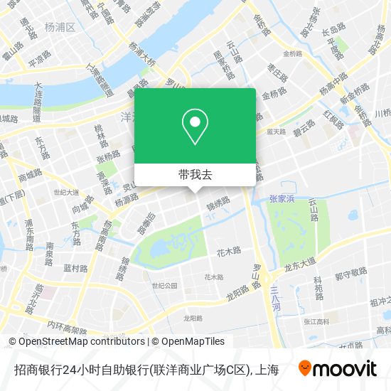 招商银行24小时自助银行(联洋商业广场C区)地图