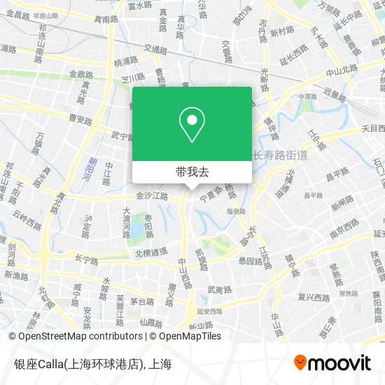 银座Calla(上海环球港店)地图