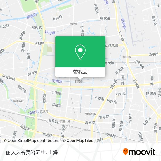 丽人天香美容养生地图