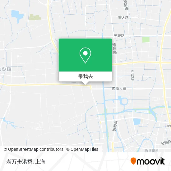 老万步港桥地图