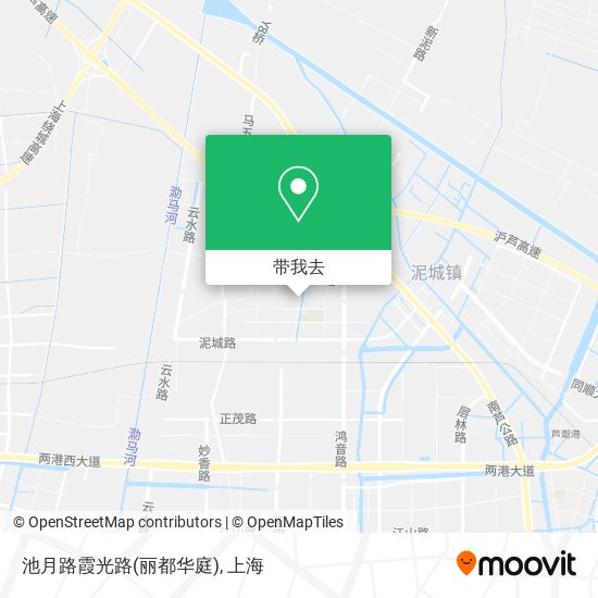 池月路霞光路(丽都华庭)地图