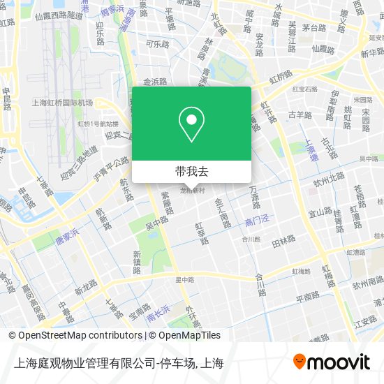 上海庭观物业管理有限公司-停车场地图