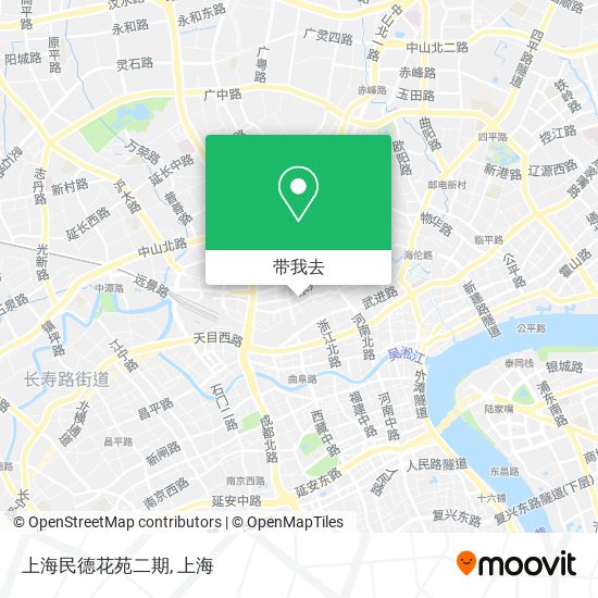 上海民德花苑二期地图