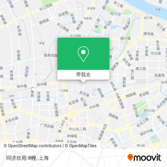 同济欣苑-8幢地图