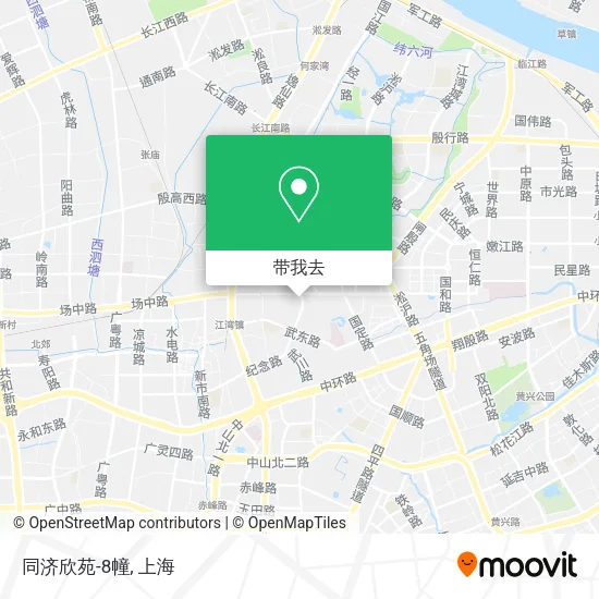 同济欣苑-8幢地图