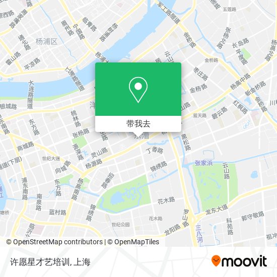 许愿星才艺培训地图