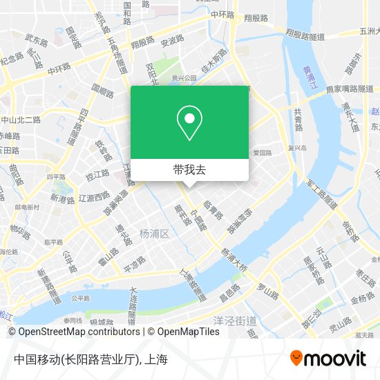 中国移动(长阳路营业厅)地图