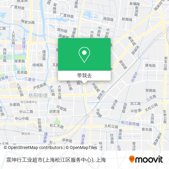 震坤行工业超市(上海松江区服务中心)地图