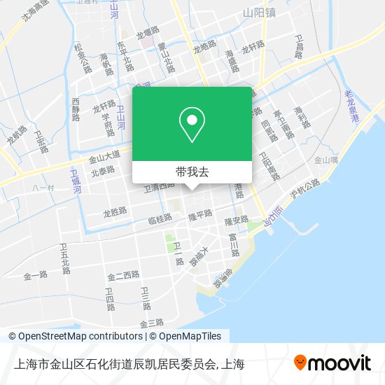 上海市金山区石化街道辰凯居民委员会地图