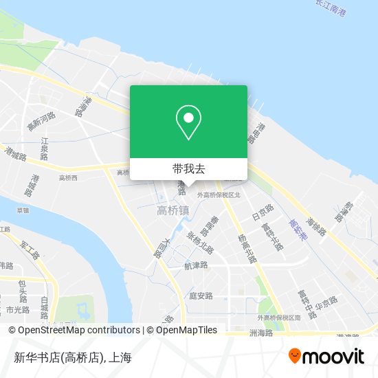 新华书店(高桥店)地图