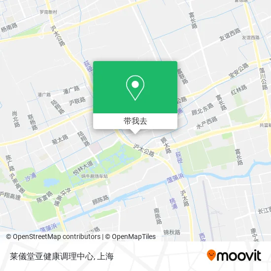 莱儀堂亚健康调理中心地图