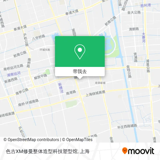 色古XM修曼整体造型科技塑型馆地图