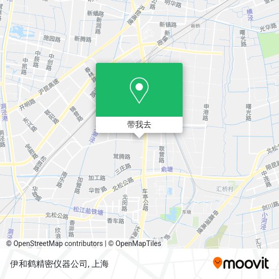 伊和鹤精密仪器公司地图