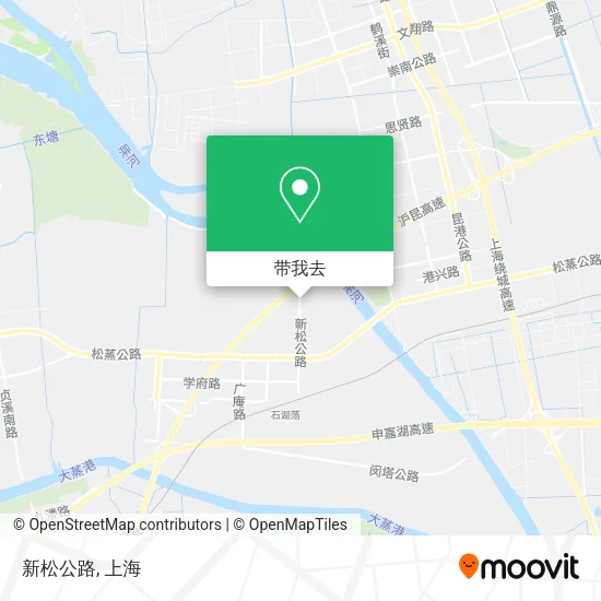 新松公路地图