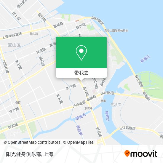 阳光健身俱乐部地图