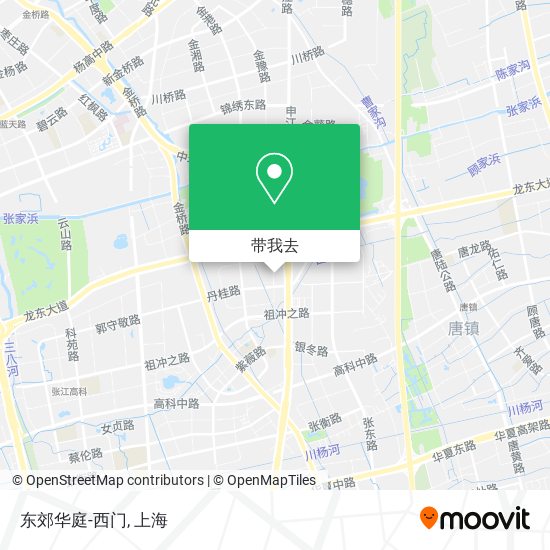 东郊华庭-西门地图