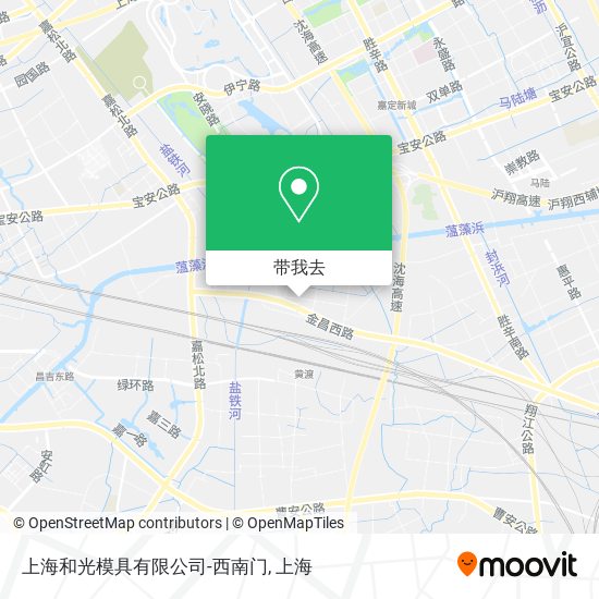 上海和光模具有限公司-西南门地图