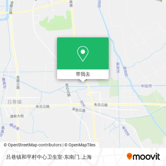 吕巷镇和平村中心卫生室-东南门地图