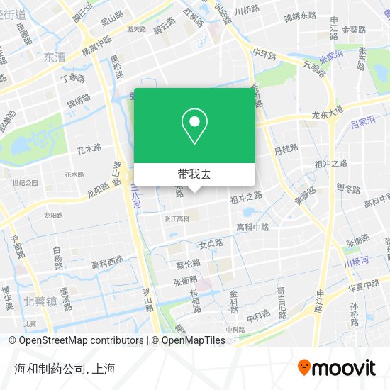 海和制药公司地图