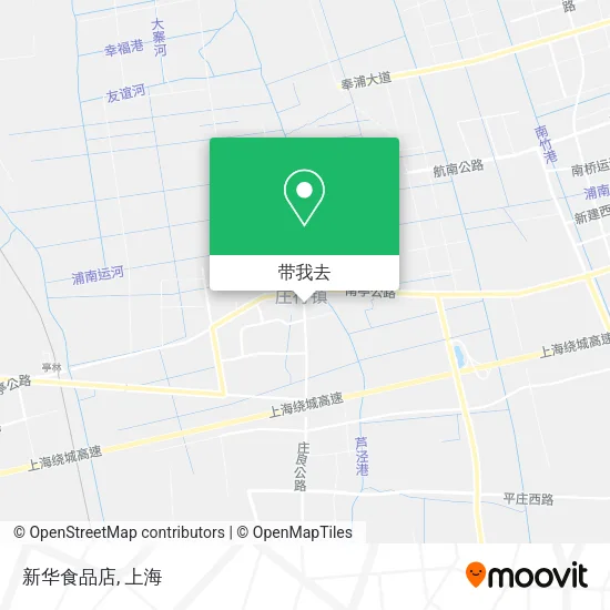 新华食品店地图