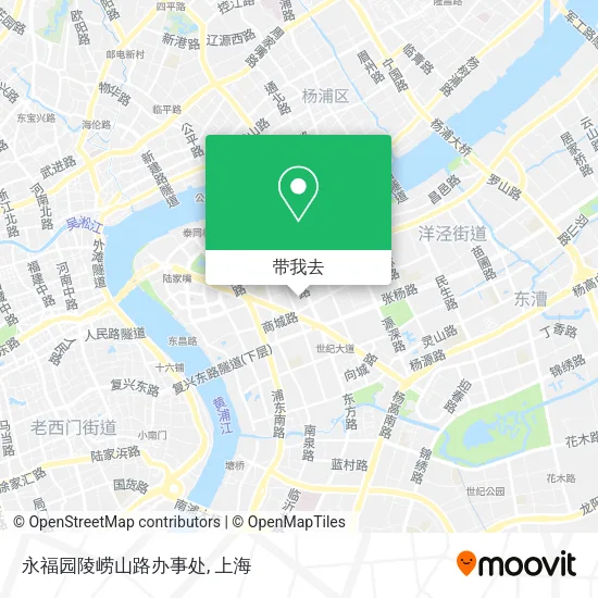 永福园陵崂山路办事处地图