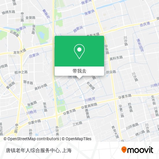 唐镇老年人综合服务中心地图