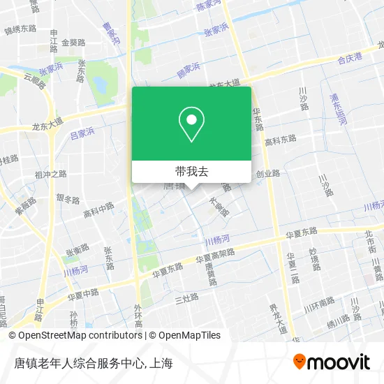 唐镇老年人综合服务中心地图