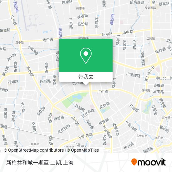 新梅共和城一期至-二期地图