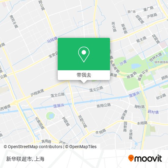 新华联超市地图