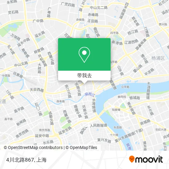 4川北路867地图