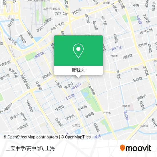 上宝中学(高中部)地图