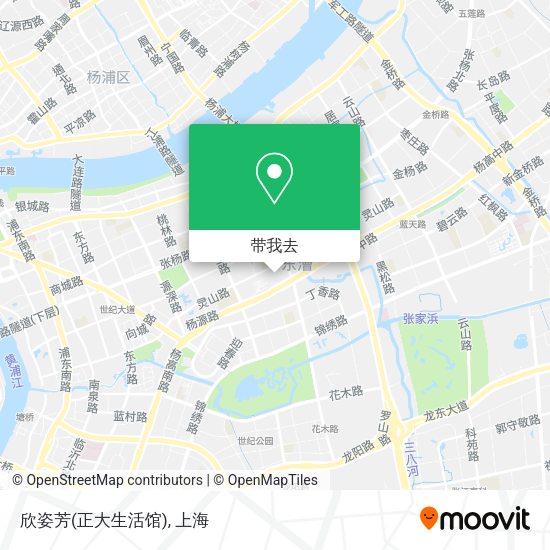 欣姿芳(正大生活馆)地图