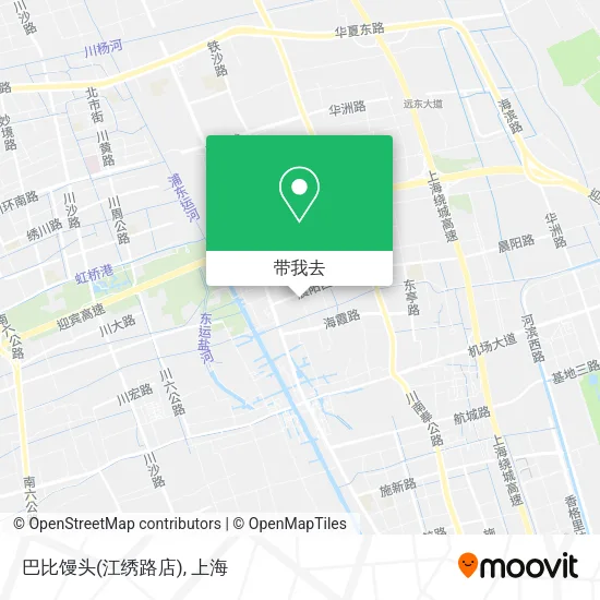 巴比馒头(江绣路店)地图