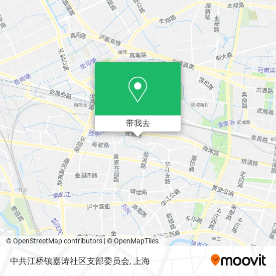 中共江桥镇嘉涛社区支部委员会地图