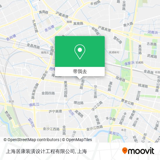 上海居康装潢设计工程有限公司地图