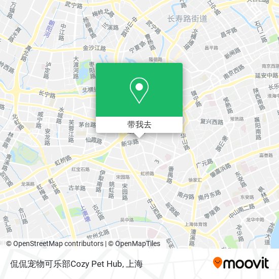 侃侃宠物可乐部Cozy Pet Hub地图