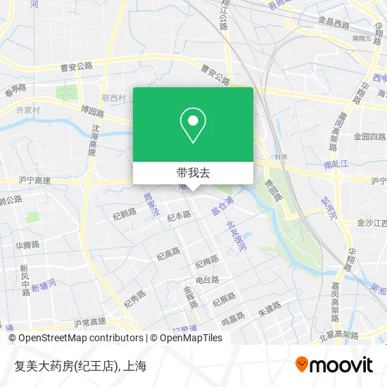 复美大药房(纪王店)地图