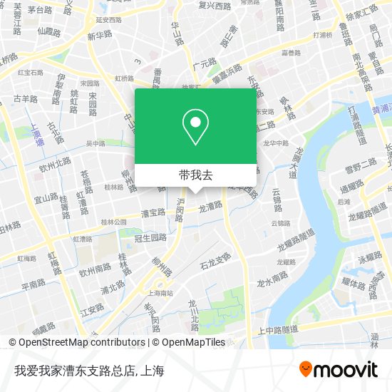 我爱我家漕东支路总店地图