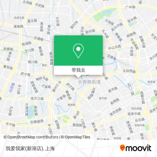 我爱我家(新湖店)地图