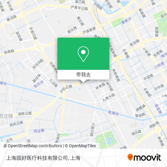 上海固好医疗科技有限公司地图