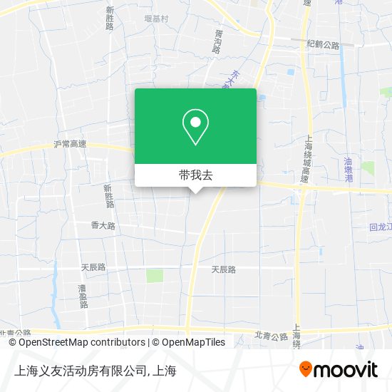 上海义友活动房有限公司地图