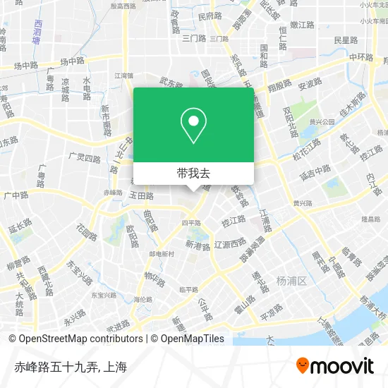 赤峰路五十九弄地图