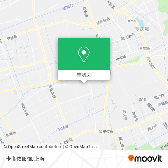卡高依服饰地图